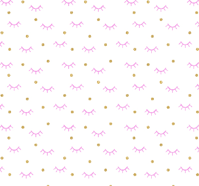 Store intérieur Sourcils et points dessinés