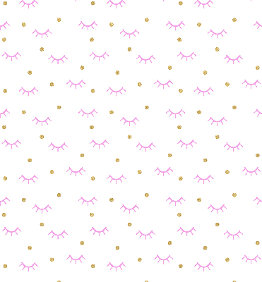 Store intérieur Sourcils et points dessinés