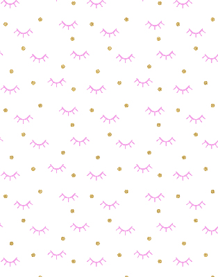 Store intérieur Sourcils et points dessinés