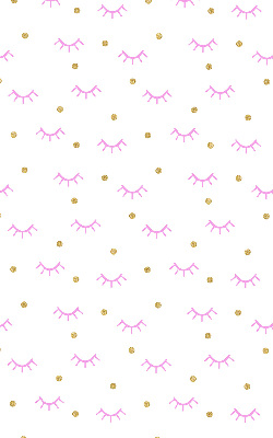 Store intérieur Sourcils et points dessinés