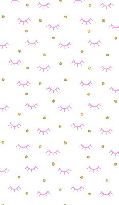 Store intérieur Sourcils et points dessinés