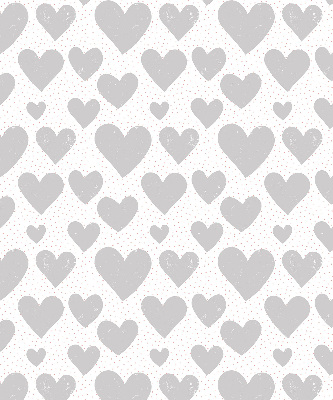 Store intérieur Coeurs gris