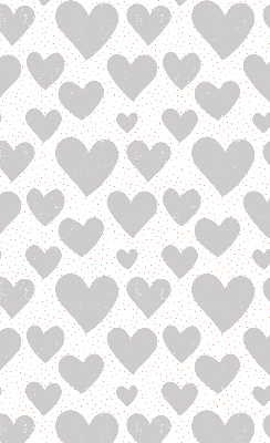 Store intérieur Coeurs gris