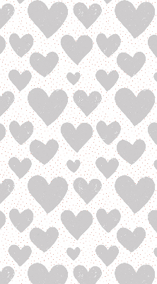 Store intérieur Coeurs gris