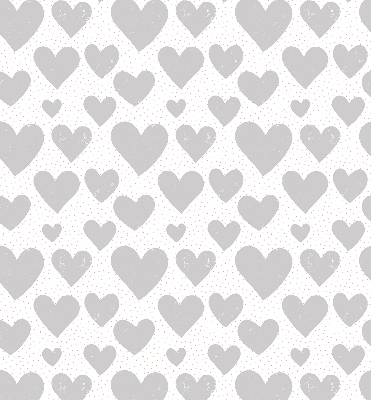 Store intérieur Coeurs gris