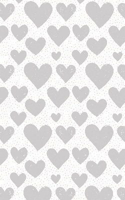 Store intérieur Coeurs gris