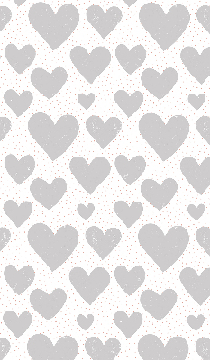 Store intérieur Coeurs gris