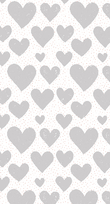 Store intérieur Coeurs gris