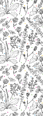 Store intérieur Plantes dessinées