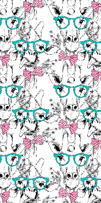 Store intérieur Girafe à lunettes