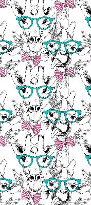 Store intérieur Girafe à lunettes