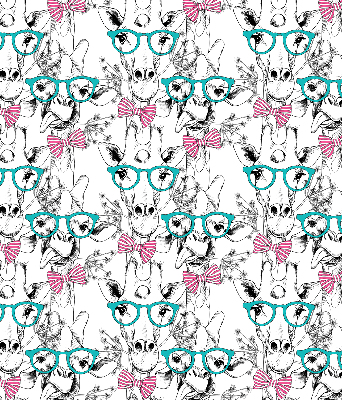 Store intérieur Girafe à lunettes