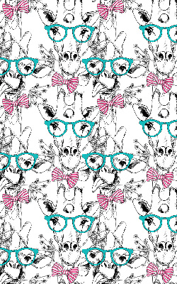 Store intérieur Girafe à lunettes