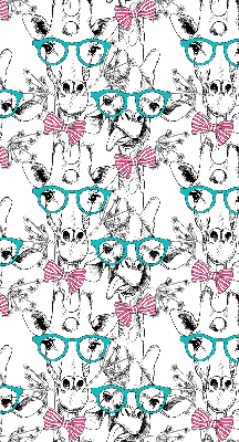 Store intérieur Girafe à lunettes