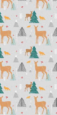 Store enrouleur Chevreuil dans la forêt