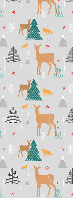 Store enrouleur Chevreuil dans la forêt