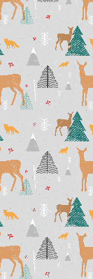 Store enrouleur Chevreuil dans la forêt