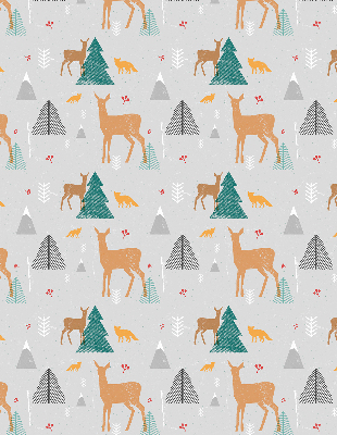 Store enrouleur Chevreuil dans la forêt