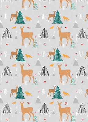 Store enrouleur Chevreuil dans la forêt