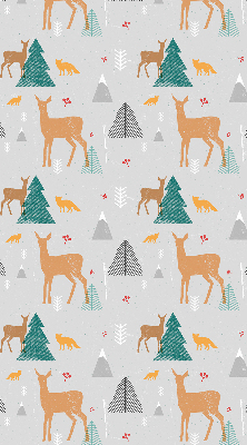 Store enrouleur Chevreuil dans la forêt