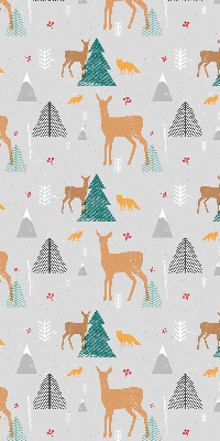 Store enrouleur Chevreuil dans la forêt