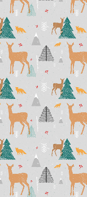 Store enrouleur Chevreuil dans la forêt