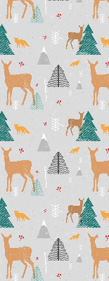 Store enrouleur Chevreuil dans la forêt