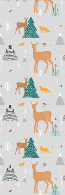 Store enrouleur Chevreuil dans la forêt