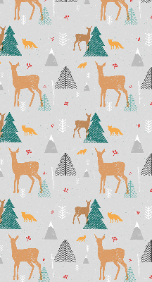 Store enrouleur Chevreuil dans la forêt