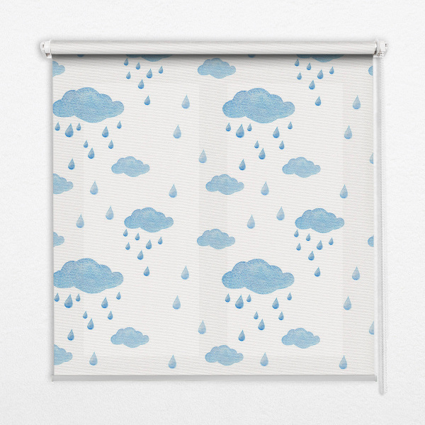 Store enrouleur Nuages et pluie