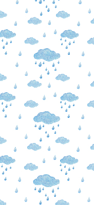 Store enrouleur Nuages et pluie