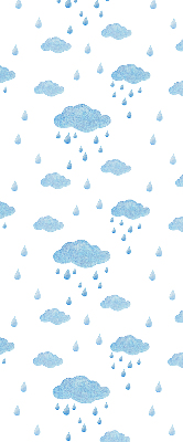 Store enrouleur Nuages et pluie