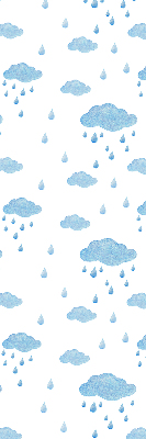 Store enrouleur Nuages et pluie