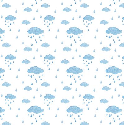 Store enrouleur Nuages et pluie