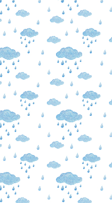 Store enrouleur Nuages et pluie