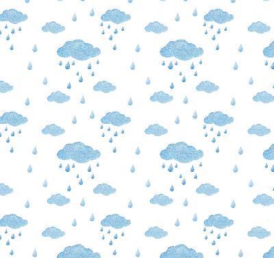 Store enrouleur Nuages et pluie