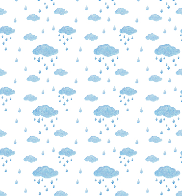 Store enrouleur Nuages et pluie