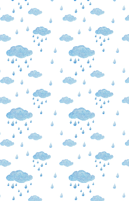 Store enrouleur Nuages et pluie