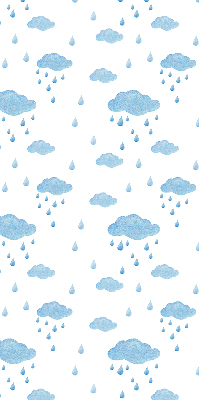 Store enrouleur Nuages et pluie