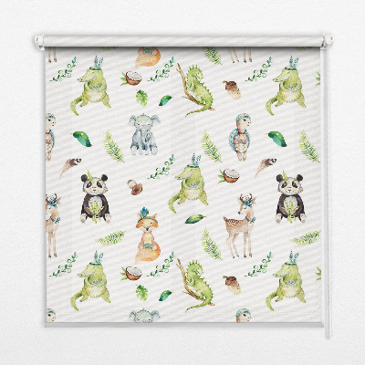 Store enrouleur Animaux et plantes