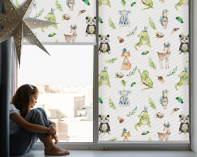 Store enrouleur Animaux et plantes