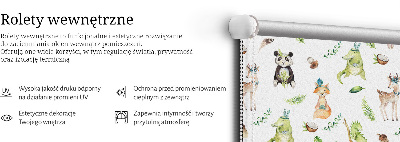 Store enrouleur Animaux et plantes