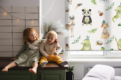 Store enrouleur Animaux et plantes