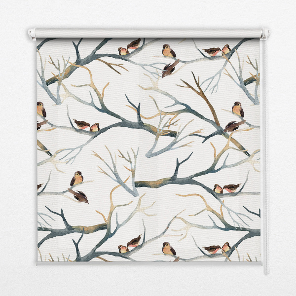 Store intérieur Oiseaux sur un arbre