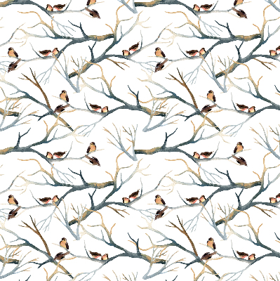 Store intérieur Oiseaux sur un arbre