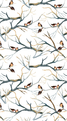 Store intérieur Oiseaux sur un arbre