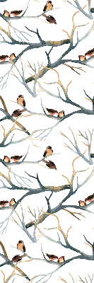 Store intérieur Oiseaux sur un arbre