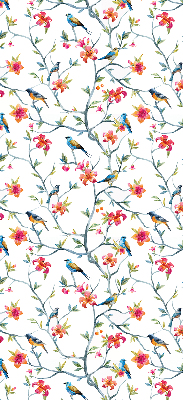 Store enrouleur Un oiseau sur une branche