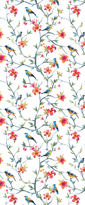 Store enrouleur Un oiseau sur une branche