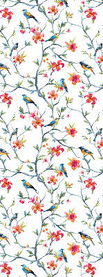 Store enrouleur Un oiseau sur une branche